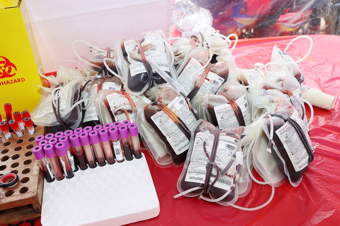 Donation campaign participants