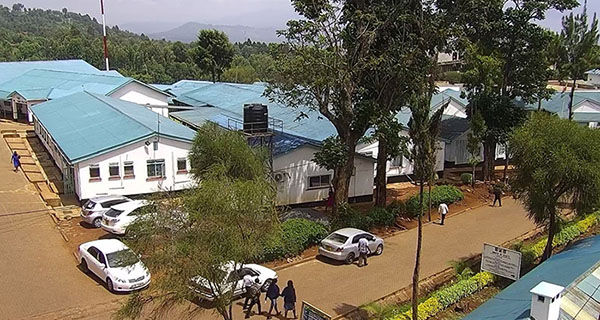 Hospital facility view